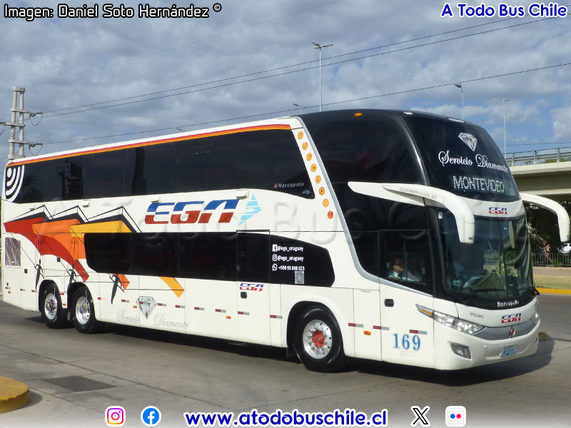 Marcopolo Paradiso G7 1800DD / Volvo B-430R / EGA - Empresa General Artigas (Uruguay)