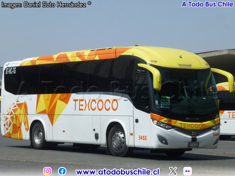Polomex Viaggio 950 / Scania K-320CB eev5 / Autobuses Texcoco - Grupo ADO (México)