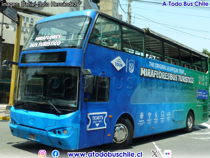 Higer Bus KLQ6119GS / Bus Turístico Miraflores (Lima - Perú)