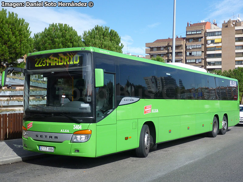 Kässbohrer Setra S-419UL BlueTec5 / Línea N° 223 CRTM Madrid (ALSA - Automóviles Luarca S.A. España)