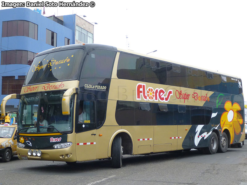 Marcopolo Paradiso G6 1800DD / Volvo B-12R / Flores Hnos. (Perú)