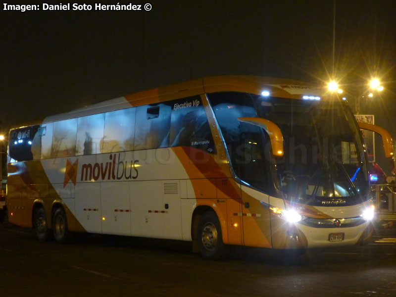 Marcopolo Paradiso G7 1350 / Scania K-410B / MovilBus (Perú)