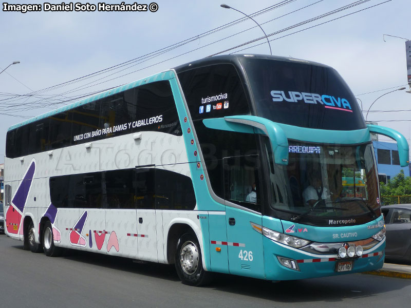 Marcopolo Paradiso G7 1800DD / Scania K-410B / SuperCIVA (Perú)