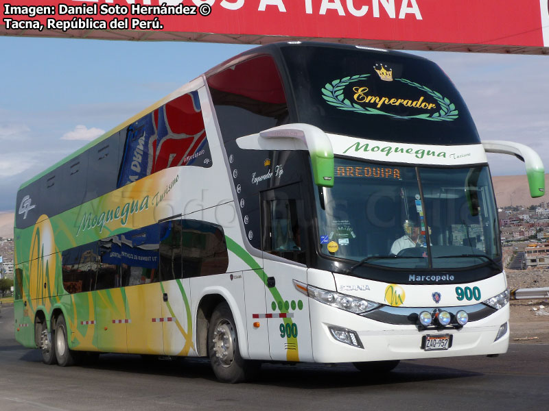 Marcopolo Paradiso G7 1800DD / Scania K-410B / Moquegua Turismo (Perú)