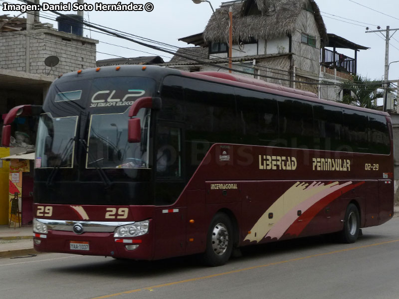 Yutong ZK6129HE / Coop. Libertad Peninsular (Ecuador)