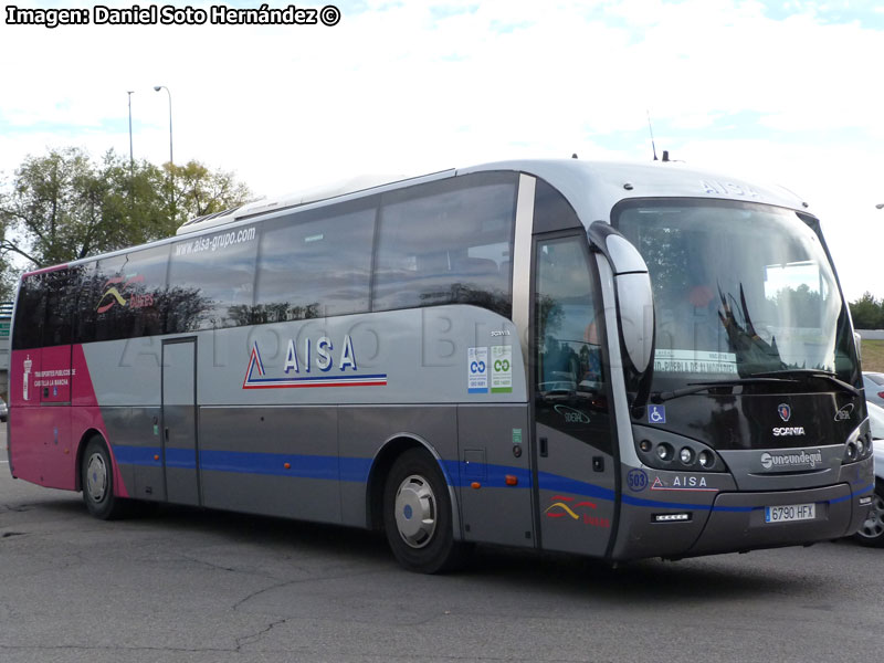 Sunsundegui Sideral 2000 / Scania K-440EB eev5 / AISA - Autómnibus Interurbanos S.A. (España)