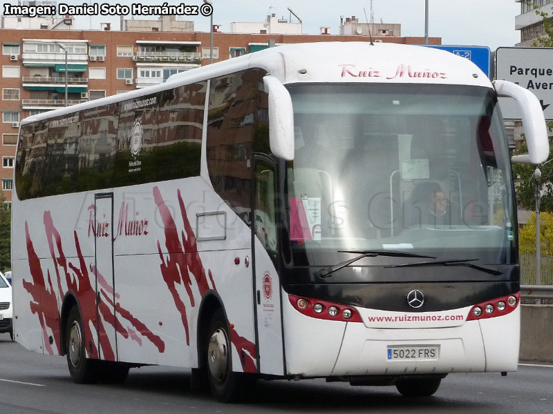 Andecar Farebus Califa / Mercedes Benz OC-500RF-1842 BlueTec4 / Autocares Ruiz Muñoz (España)