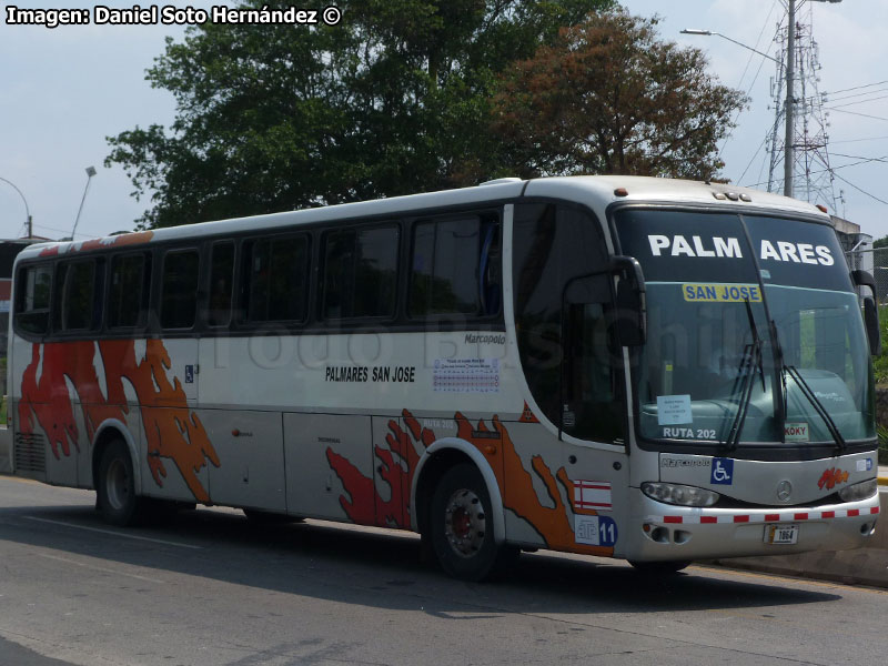 Marcopolo Viaggio G6 1050 / Mercedes Benz O-500RS-1636 / Autotransportes Palmares S.A. (Costa Rica)