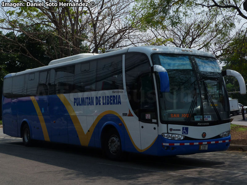 Marcopolo Viaggio G6 1050 / Scania K-360 / Pulmitan de Liberia (Costa Rica)