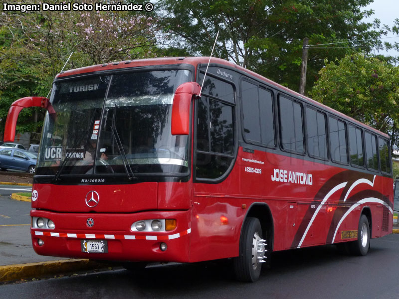 Marcopolo Andare / Mercedes Benz OH-1621L / Transportes Villalta (Costa Rica)