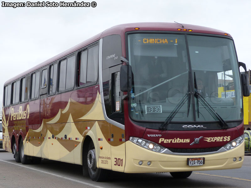 Comil Campione 3.45 / Volvo B-430R / PerúBus Express Lima - Ica