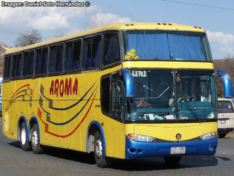 Marcopolo Paradiso GV 1450 / Mercedes Benz O-400RSD / Trans Aroma (Bolivia)