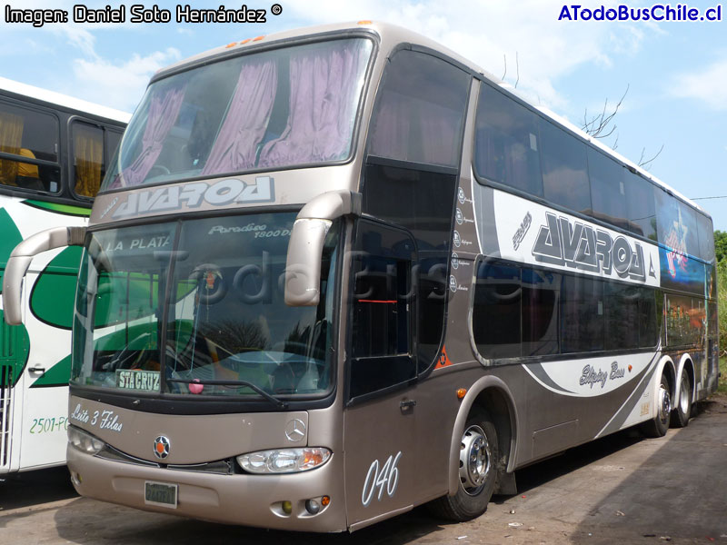 Marcopolo Paradiso G6 1800DD / Mercedes Benz O-400RSD / Trans Avaroa S.R.L. (Bolivia)