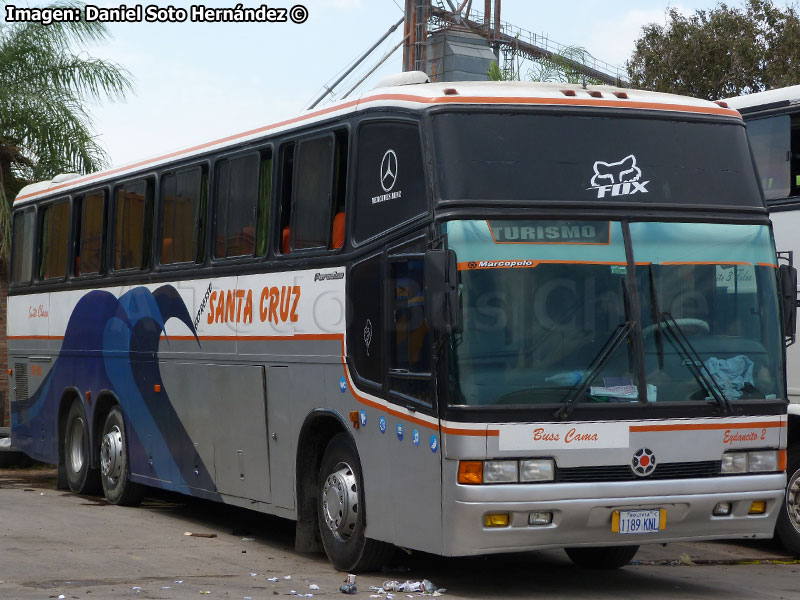 Marcopolo Paradiso GV 1150 / Mercedes Benz O-400RSD / Expresso Santa Cruz (Bolivia)