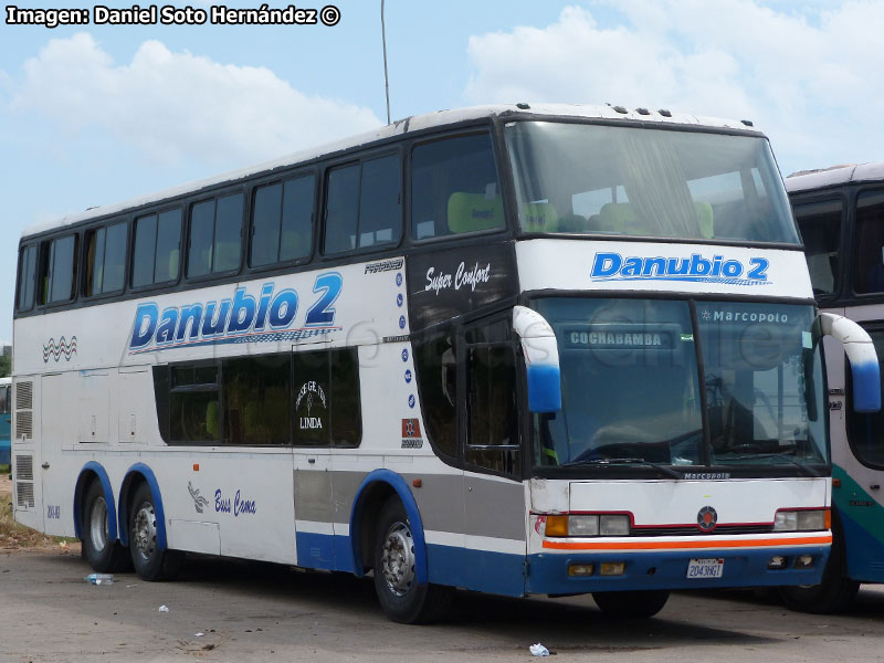 Marcopolo Paradiso GV 1800DD / Mercedes Benz O-400RSD / Danubio 2 (Bolivia)