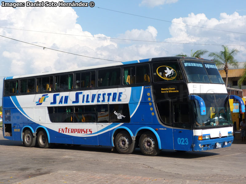 Marcopolo Paradiso GV 1800DD / Scania K-124IB 8x2 / San Silvestre (Bolivia)