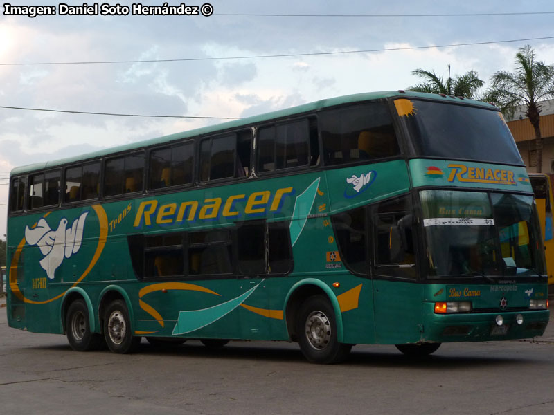 Marcopolo Paradiso GV 1800DD / Mercedes Benz O-400RSD / Trans Renacer (Bolivia)