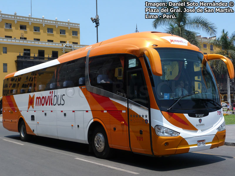 Irizar i6 3.70 / Scania K-310B / MovilBus (Perú)