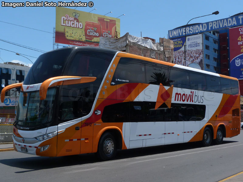 Marcopolo Paradiso G7 1800DD / Scania K-460B / MovilBus (Perú)