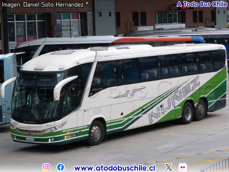 Marcopolo Paradiso G7 1200 / Scania K-420B / Empresa Núñez (Uruguay)