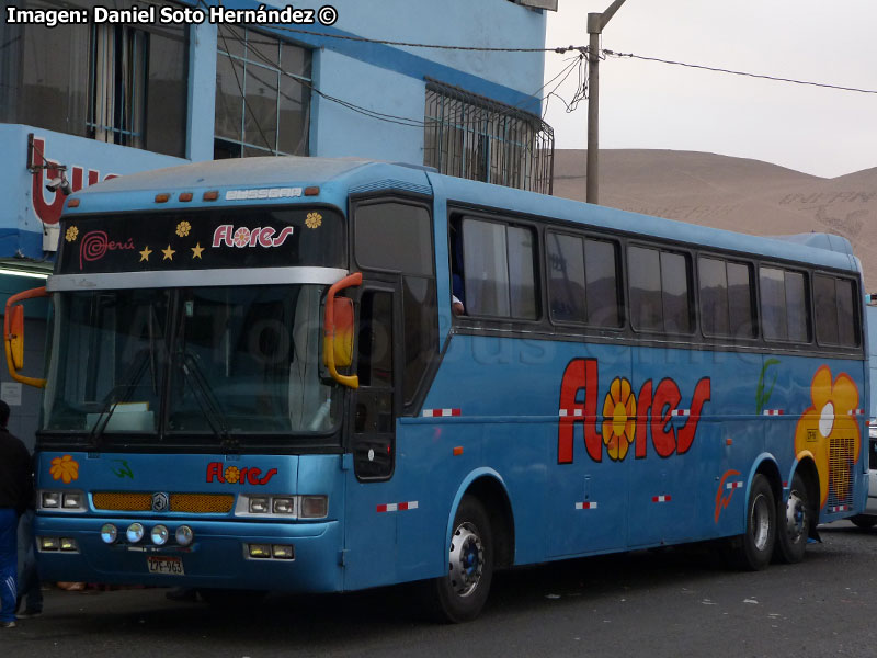 Busscar Jum Buss 360 / Volvo B-12 / Transportes Flores Hnos. (Perú)