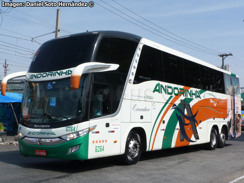 Marcopolo Paradiso G7 1600LD / Mercedes Benz O-500RSD-2436 BlueTec5 /  Empresa de Transportes Andorinha (São Paulo - Brasil)