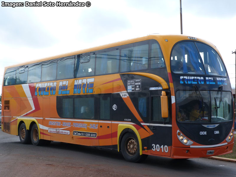 Metalsur Starbus 2 DP / Mercedes Benz O-500RSD-2436 / Crucero del Norte (Argentina)