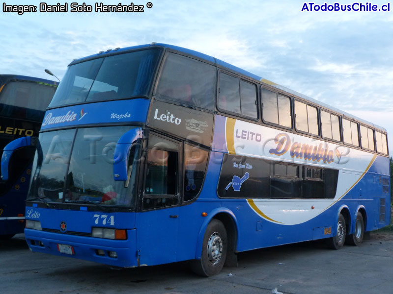 Marcopolo Paradiso GV 1800DD / Mercedes Benz O-400RSD / Transportes Danubio (Bolivia)