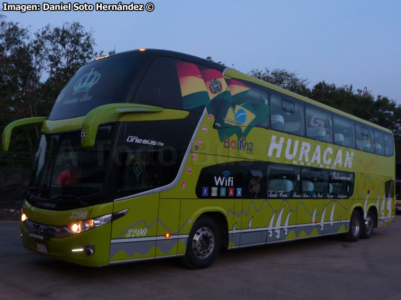 Marcopolo Paradiso G7 1800DD / Scania K-410B / Expreso Huracán (Bolivia)