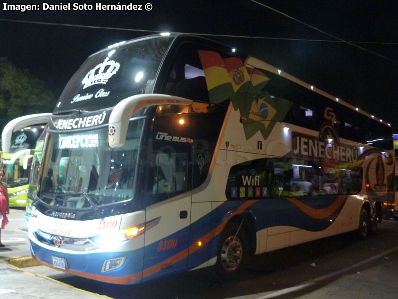 Marcopolo Paradiso G7 1800DD / Scania K-410B / Expreso Jenecherú - Grupo UneBus (Bolivia)