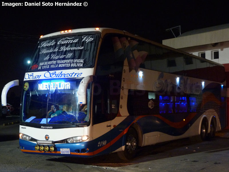 Marcopolo Paradiso G6 1800DD / Volvo B-12R / San Silvestre (Bolivia)