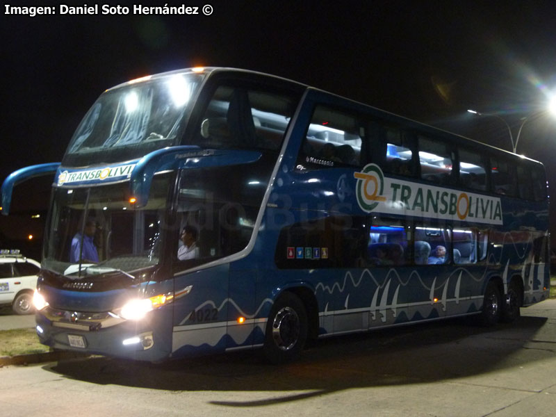 Marcopolo Paradiso G7 1800DD / Scania K-410B / Trans Bolivia