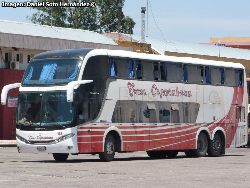 Comil Campione DD / Mercedes Benz O-500RSD-2436 / Trans Copacabana (Bolivia)