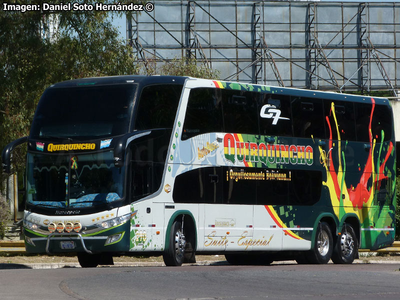 Marcopolo Paradiso G7 1800DD / Mercedes Benz O-500RSD-2436 / Autobuses Quirquincho (Bolivia)