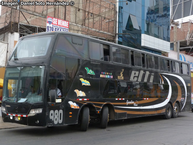 Carrocerías Lequi / Scania K-380 8x2 / Transportes ETTI (Perú)