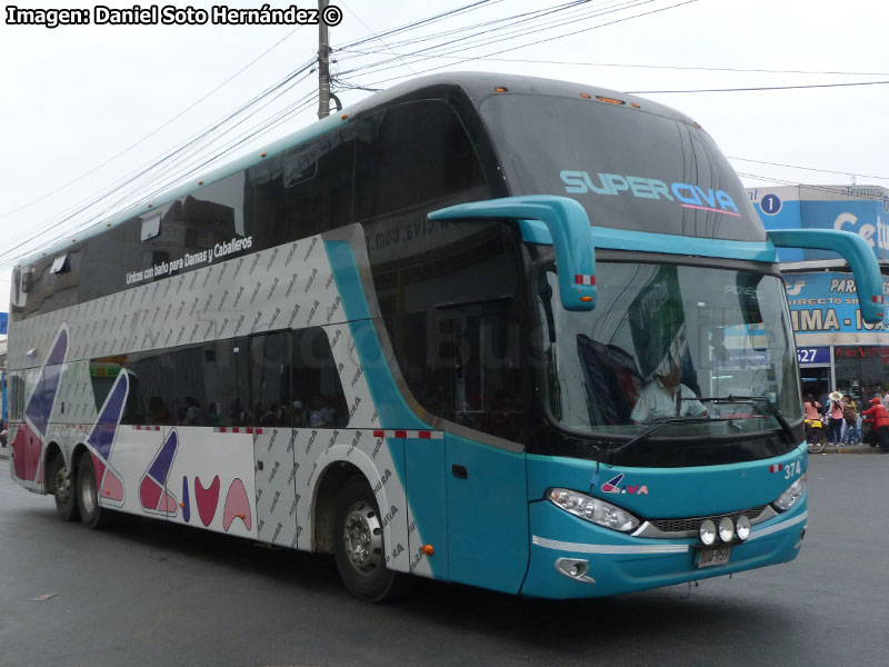 Comil Campione DD / Mercedes Benz O-500RSD-2436 / SuperCIVA (Perú)