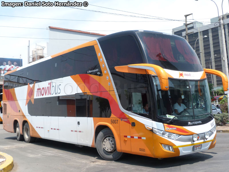 Marcopolo Paradiso G7 1800DD / Scania K-460B / MovilBus (Perú)