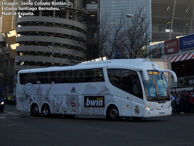 Irizar PB 3.90 / Volvo B-12B / Transporte Oficial Real Madrid C.F. (España)