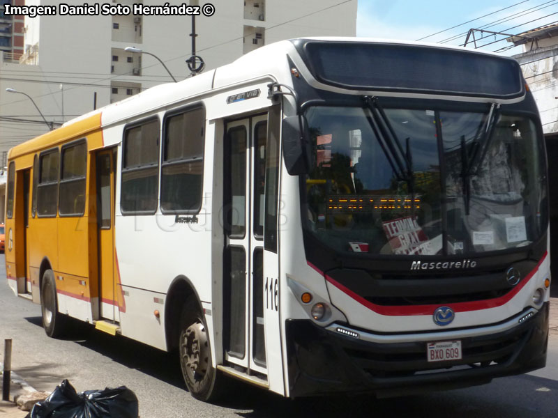 Mascarello Gran Via / Mercedes Benz OF-1722 / Línea N° 15 Asunción (Paraguay)