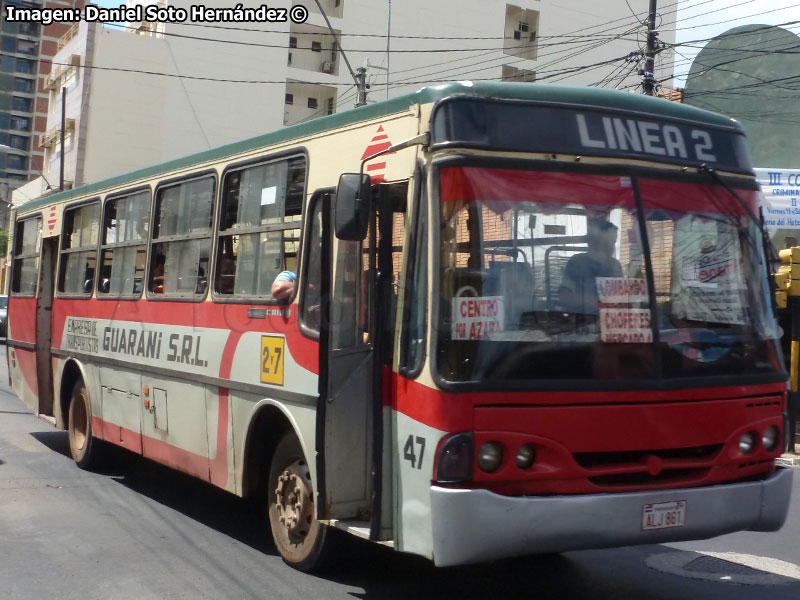 Caio Alpha / Mercedes Benz OF-1721 / Línea N° 2 Asunción (Paraguay)