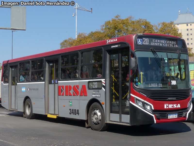 Induscar Caio Apache Vip / Volksbus 17-230OD Euro5 / Línea N° 20 Cerveceros - Santa Cecilia (Córdoba - Argentina)