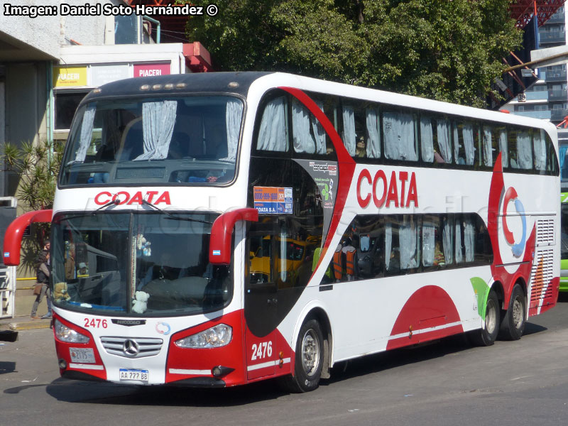 Niccolo New Concept 2250 Isidro / Mercedes Benz O-500RSD-2436 / Empresa COATA S.A. (Argentina)