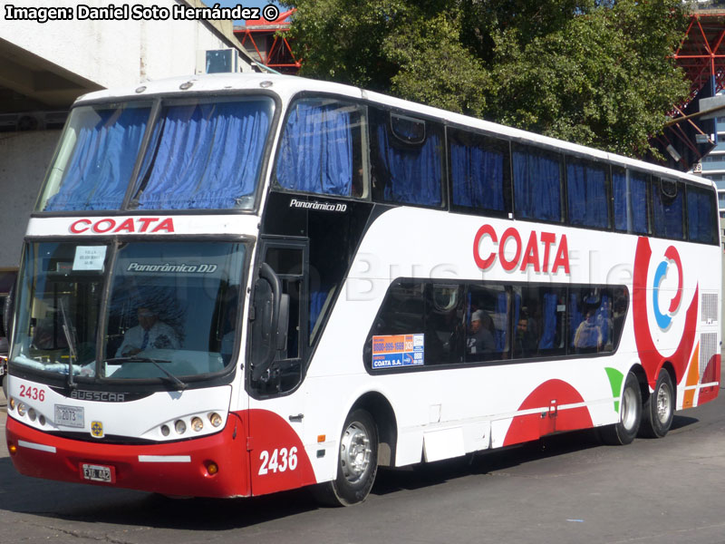 Busscar Panorâmico DD / Mercedes Benz O-500RSD-2036 / Empresa COATA S.A. (Argentina)