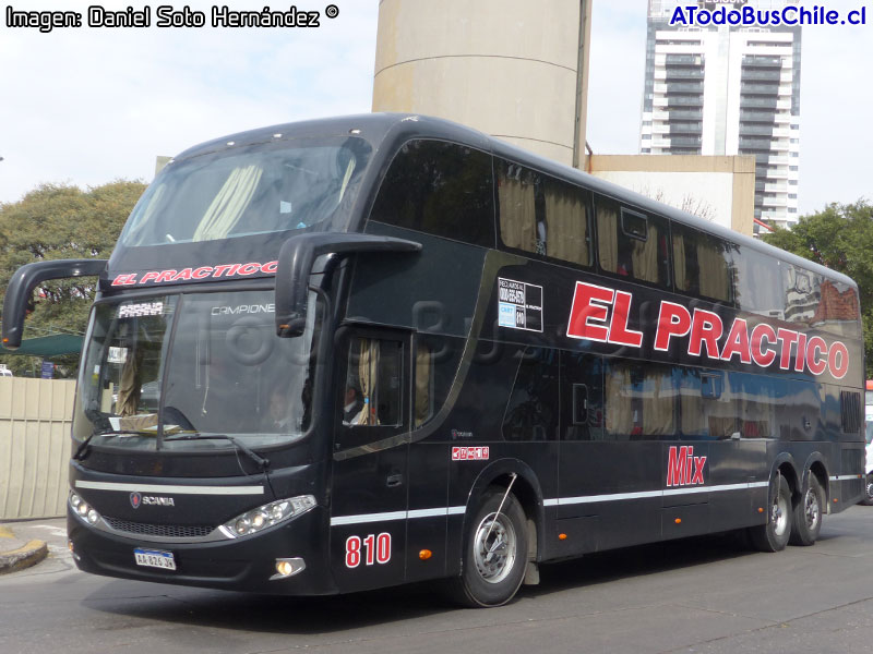 Comil Campione DD / Scania K-410B / El Práctico S.R.L. (Argentina)