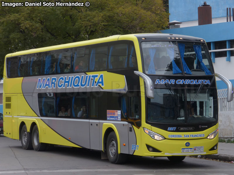 Metalsur Starbus 3 DP / Scania K-400B eev5 / Empresa Mar Chiquita (Argentina)