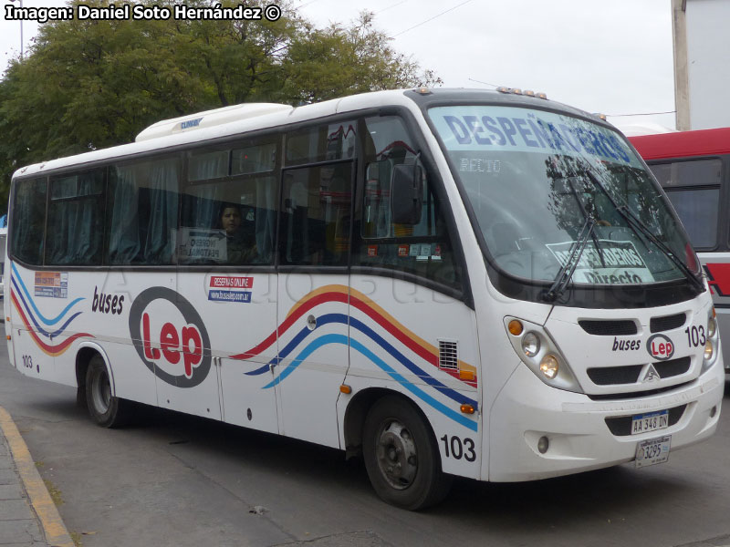 Saldivia Aries 3.05 / Agrale MA-9.2 Euro5 / Buses LEP (Argentina)