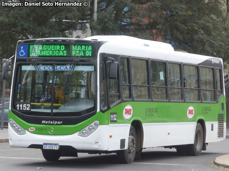 Metalpar Iguazú / Mercedes Benz OH-1621L-SB BlueTec5 / TAMSE Línea A B° Mariano Fragueiro - Plaza de las Américas (Córdoba - Argentina)