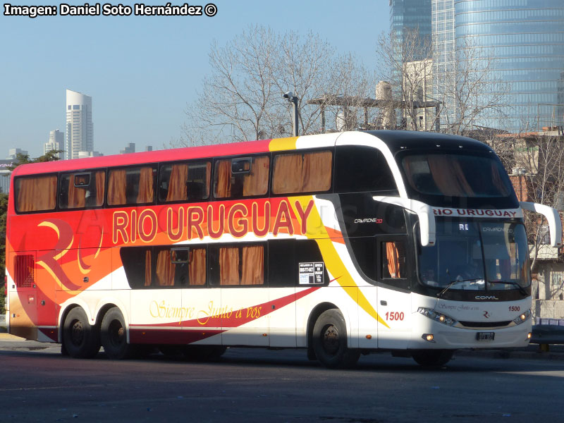 Comil Campione DD / Mercedes Benz O-500RSD-2436 / Río Uruguay (Argentina)