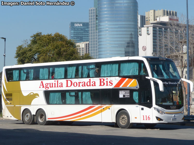Metalsur Starbus 3 DP / Volvo B-450R Euro5 / Aguila Dorada Bis (Argentina)