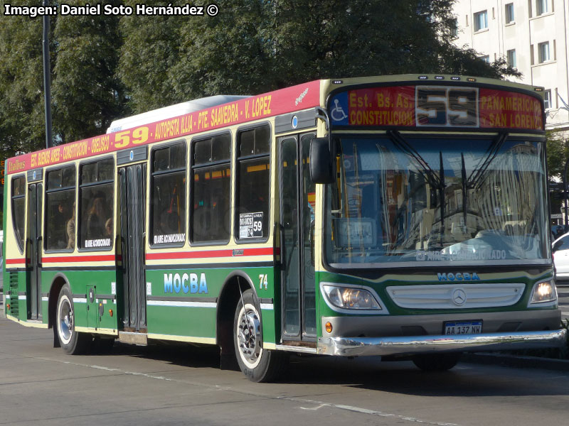 Italbus Tropea / Mercedes Benz OH-1718L-SB / Línea N° 59 Estación Buenos Aires - San Lorenzo (Buenos Aires - Argentina)